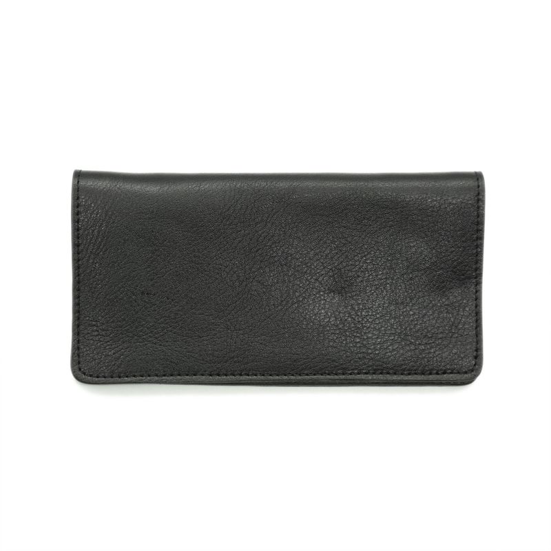 OGL Kingsman Coat Tumbled Leather Long Wallet
