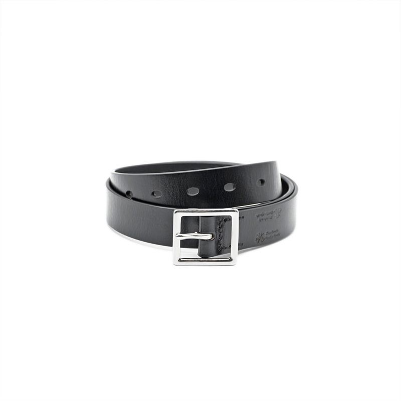 OGL Belt Scout 125 Leather Belt Grainy Black