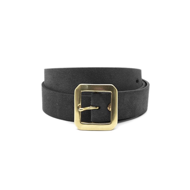 OGL Belt Single-Prong Rough-Out Garrison Belt Black