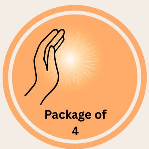 Package of 4 Sessions - Tao Hands with Tao Calligraphy Blessing