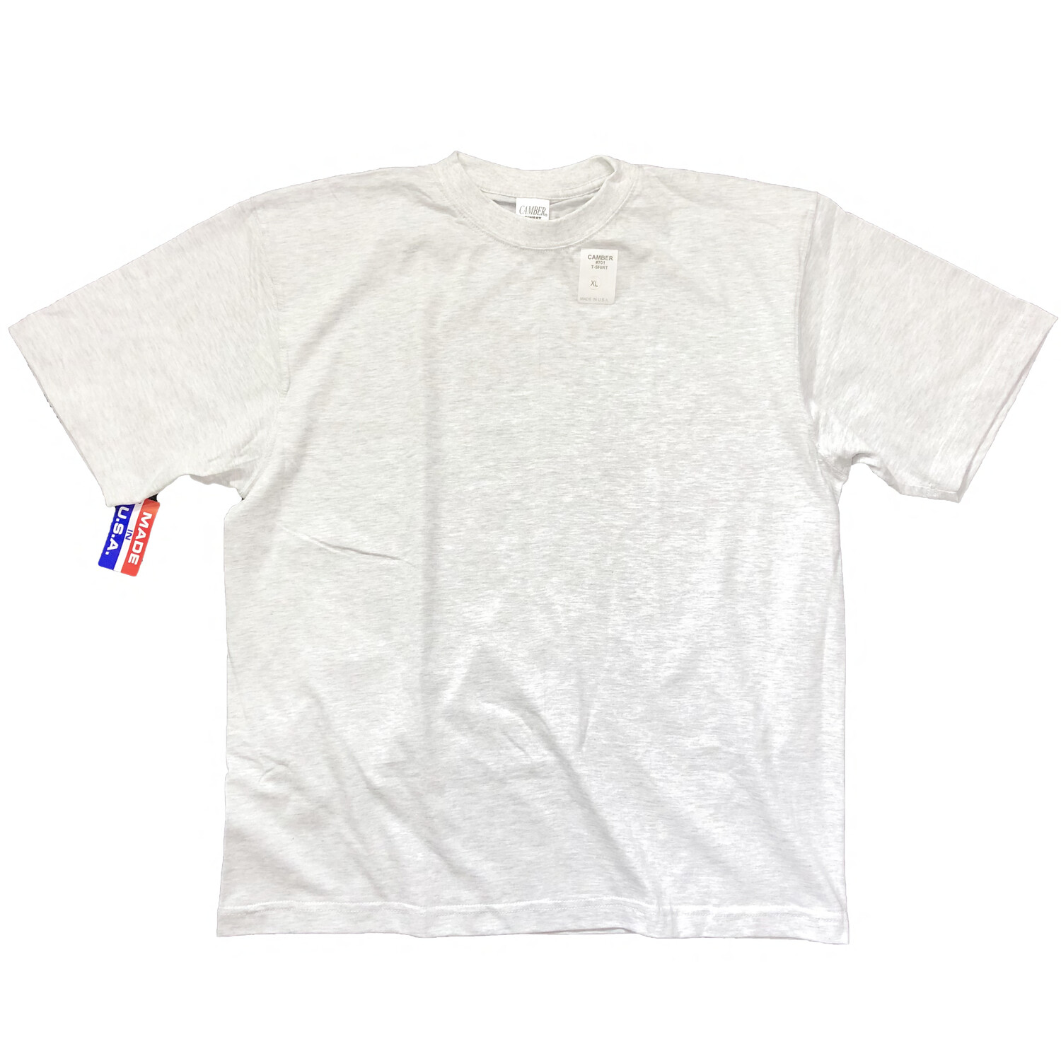 Camber Finest S/S tee AshGray : XL