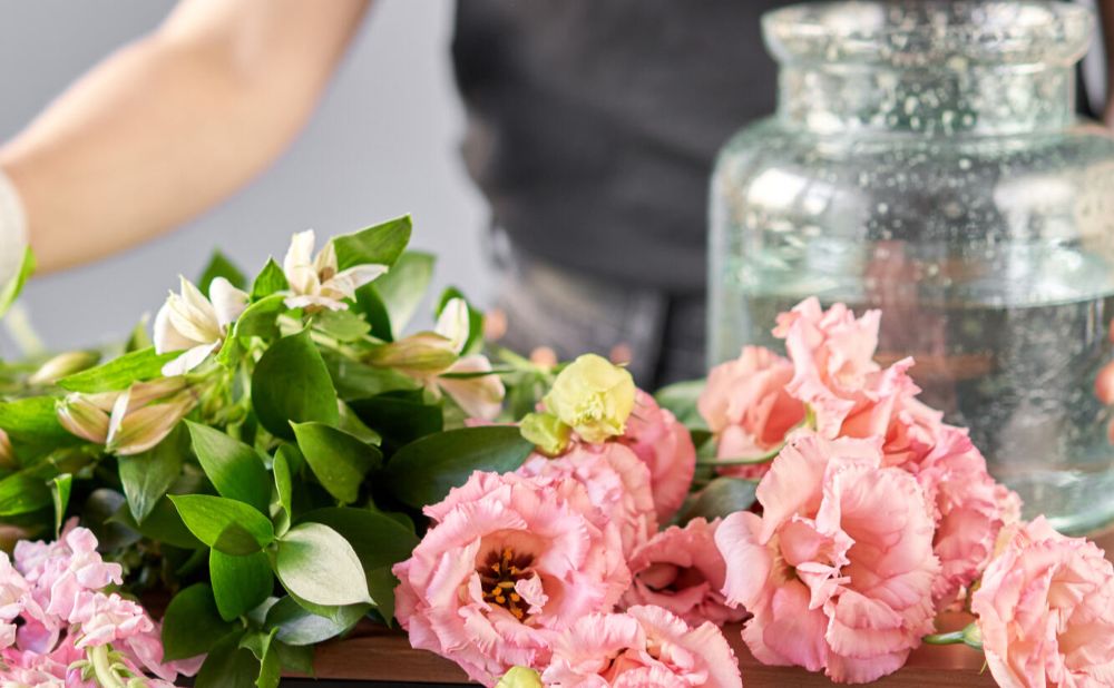 Jarrón de Cristal Tallado