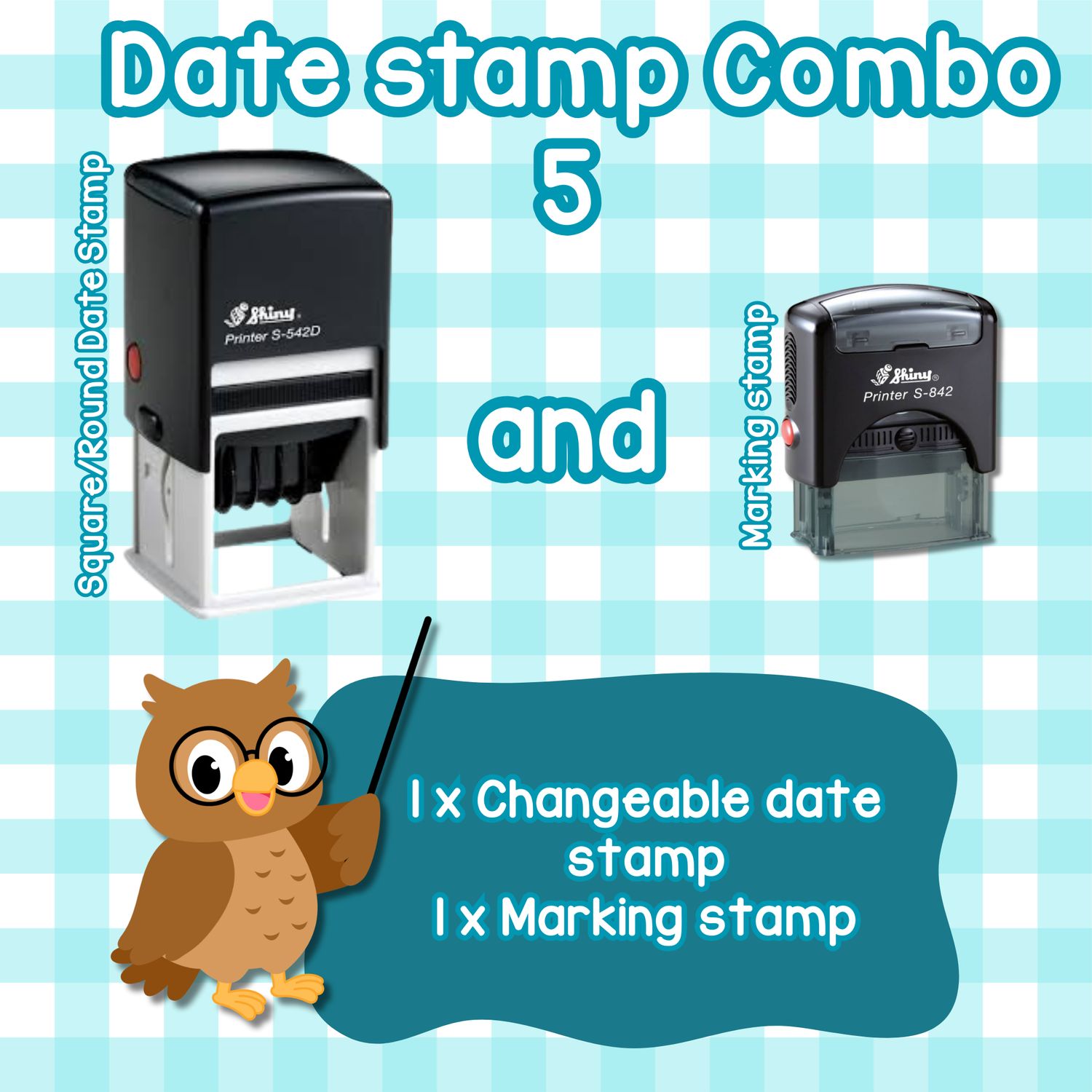 Date stamp combo 5