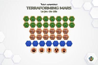 Terraforming Mars: The Dice Game - Tuiles compatibles