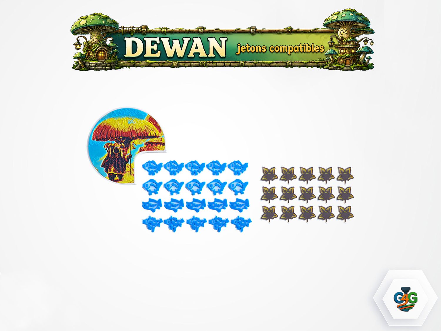 Dewan - Amélioration des jetons