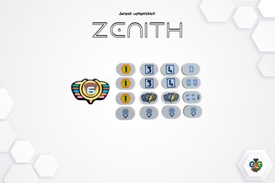Jetons Bonus Compatibles avec le jeu de société Zénith