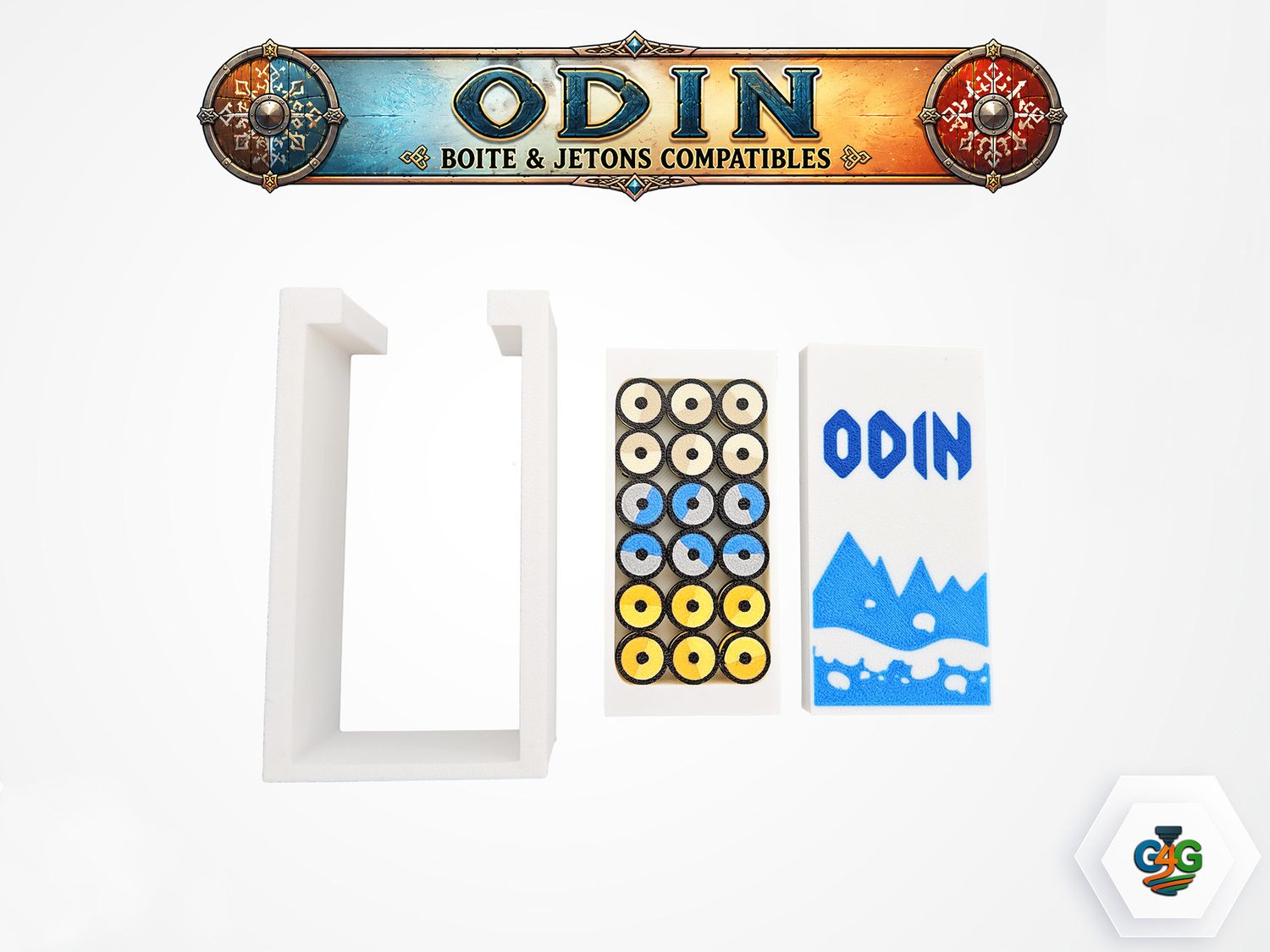 Odin - Porte-cartes &amp; jetons de points compatibles