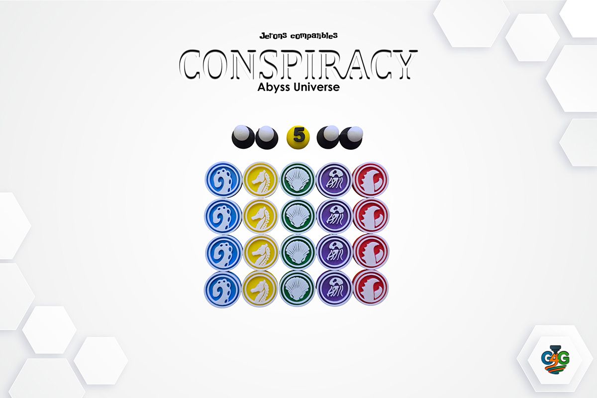 Jetons compatibles Conspiracy Abyss Universe