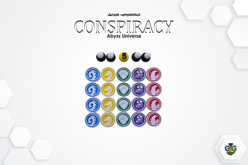 Jetons compatibles Conspiracy Abyss Universe