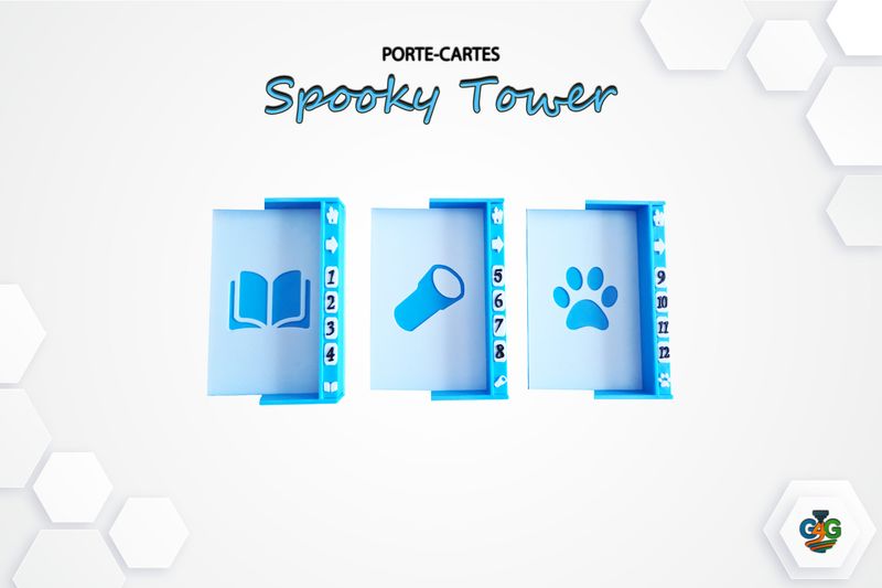 Spooky Tower - Porte-cartes compatibles