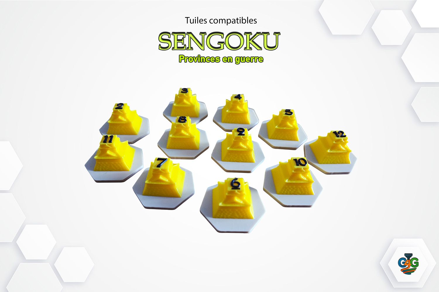 Sengoku : Provinces en guerre - Tuiles Compatibles