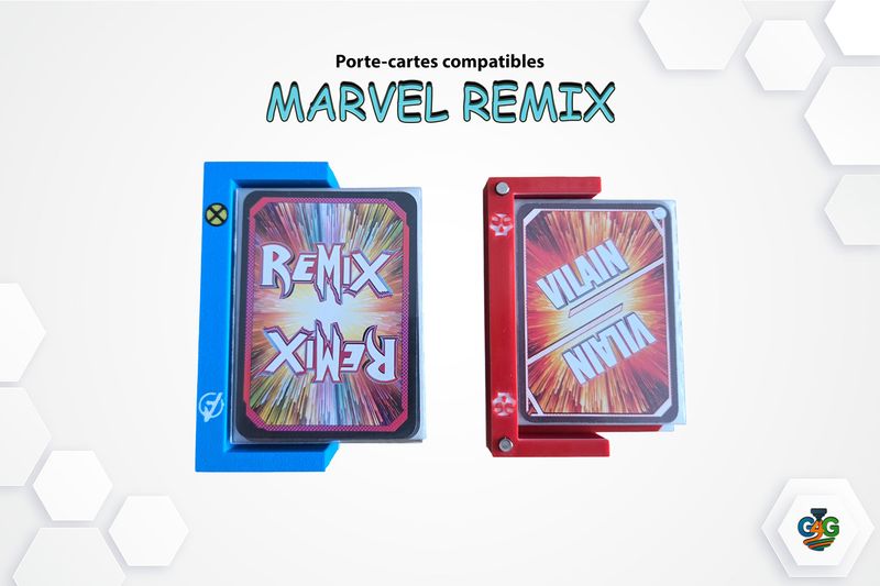 Porte-cartes compatible Marvel Remix