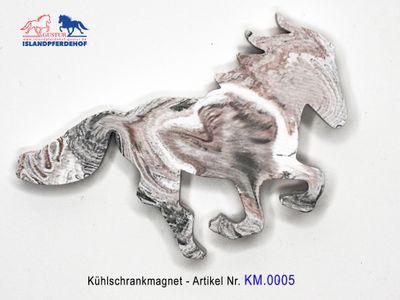 Kühlkschrankmagnet - Individuelle Islandpferde