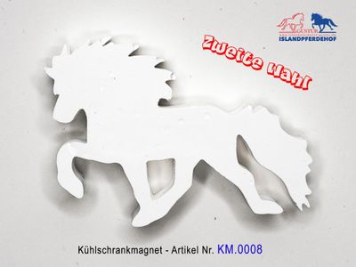 Kühlkschrankmagnet - Individuelle Islandpferde (Zweite Wahl)