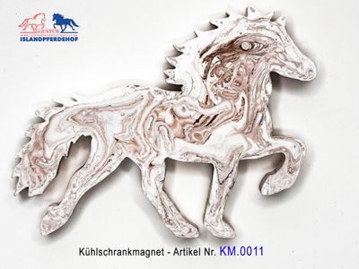 Kühlkschrankmagnet - Individuelle Islandpferde