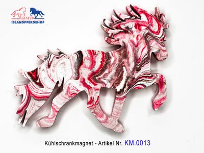 Kühlkschrankmagnet - Individuelle Islandpferde
