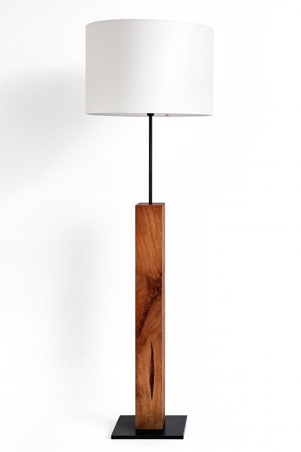 Eichenstehlampe  - Höhe 160 cm