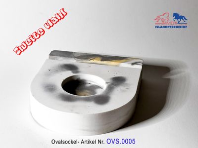Teelichtsockel Oval (zweite Wahl)