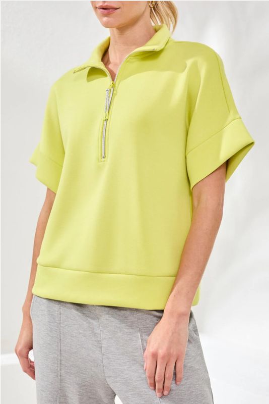 30190 Tribal Techno Lux Top with Zipper