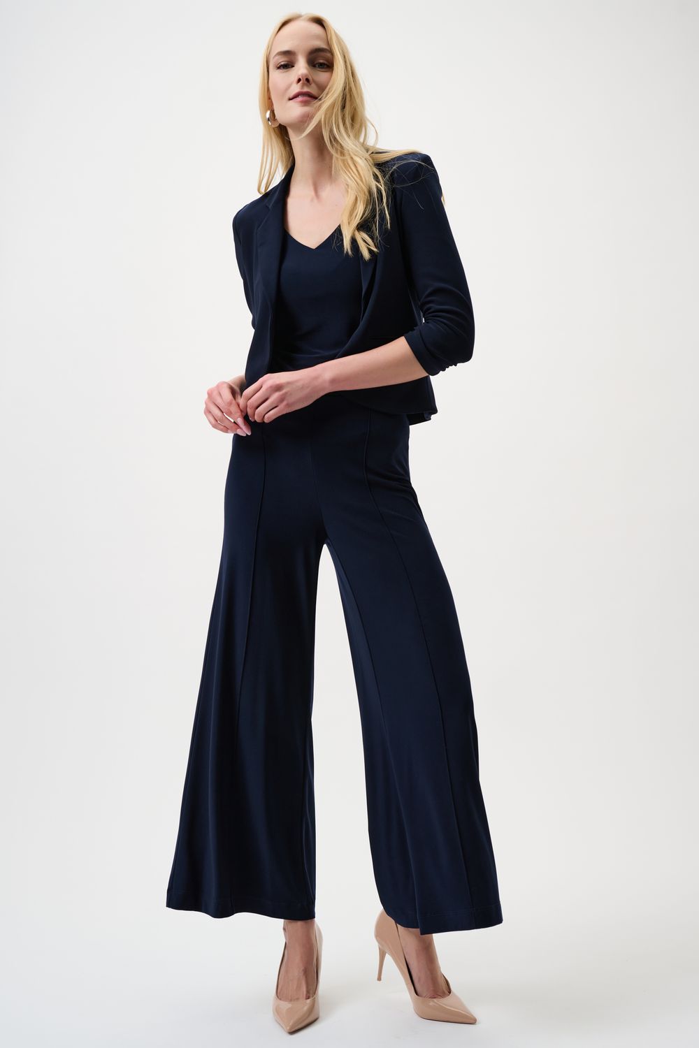251017 Joseph Ribkoff Wide Leg Pant