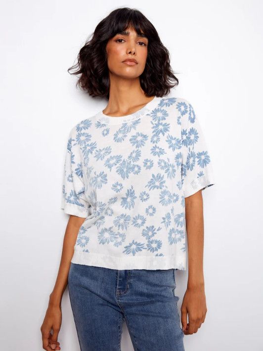 C2947P-261B Charlie B Reversible Sweater