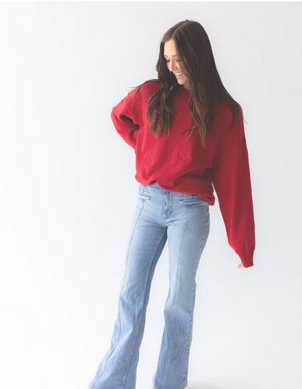 LTR440 Arkansas Ritter Repeat Lantern Sleeve Crew