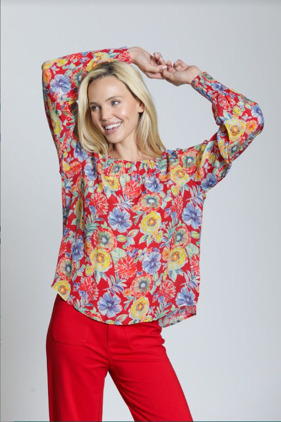 T18P/C-556D/NC APNY Pullover with Smocked Cuff