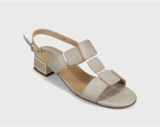 HATTY Vaneli Sandal, Color: PERLA, Size: 6