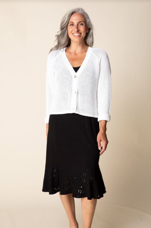 84017 Habitat Crochet Cardigan