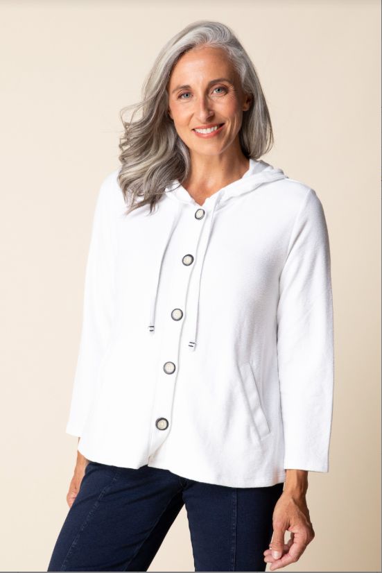 20512 Habitat Pasadena Knit Solid Canyon Hoodie