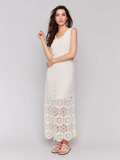C3203B-205C Charlie B Crochet Dress
