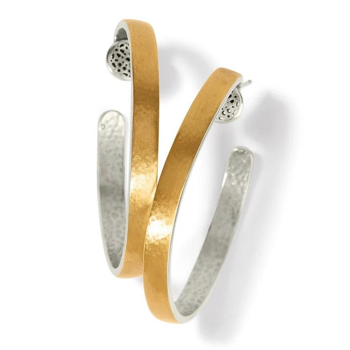 JA8133 Brighton Ferrara Entrata Medium Hoop Earrings