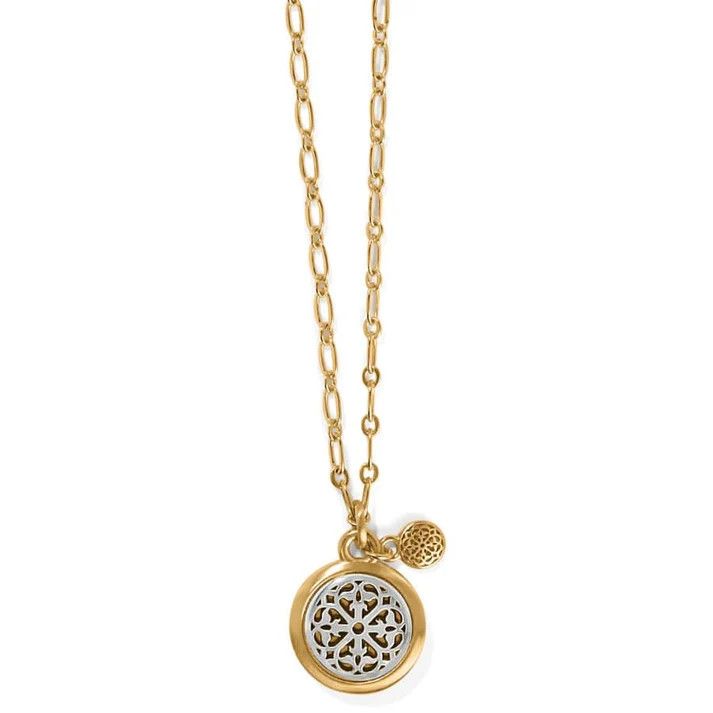 JM7440 Brighton Ferrara Two Tone Luce Small Pendant