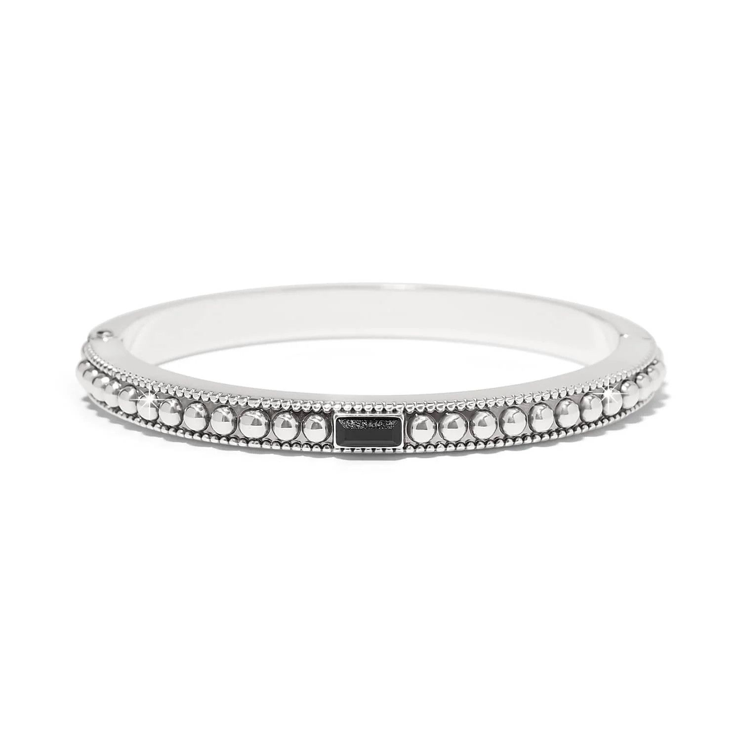 JF021E Pretty Tough Gem Hinged Bangle