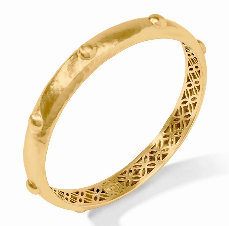 BG328G-M Julie Vos Solara Bangle GOLD