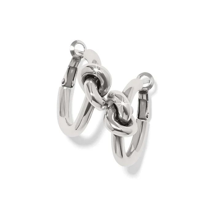 JA0134 Brighton Interlok Knot Earring
