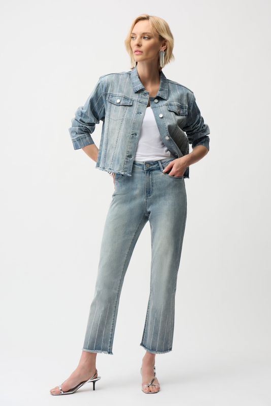 261945 Joseph Ribkoff Crop Jeans