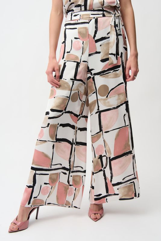 261198 Joseph Ribkoff Abstract Pull On Pant