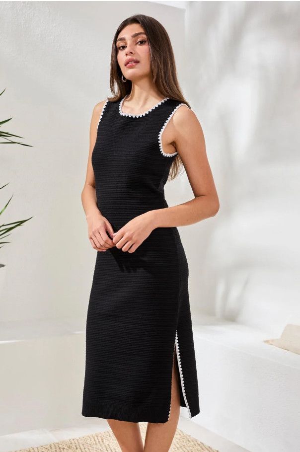 9670 Tribal Sweater Dress