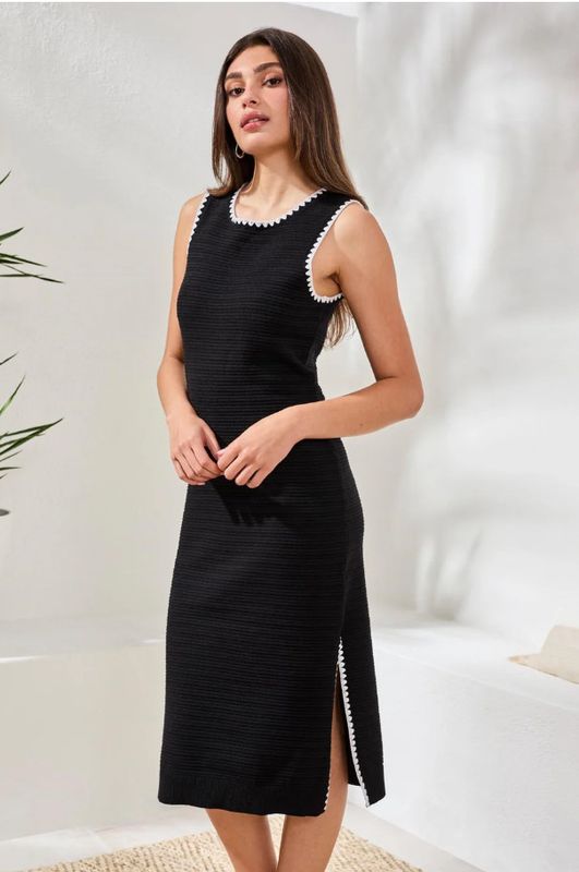 9670 Tribal Sweater Dress