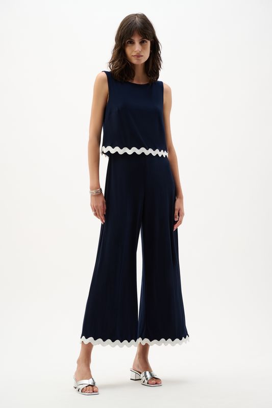 262144 Joseph Ribkoff Jumpsuit with Trim
