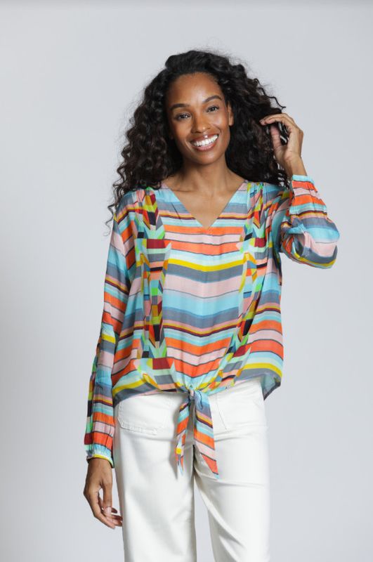 B-54P/C-489D APNY V-Neck Top