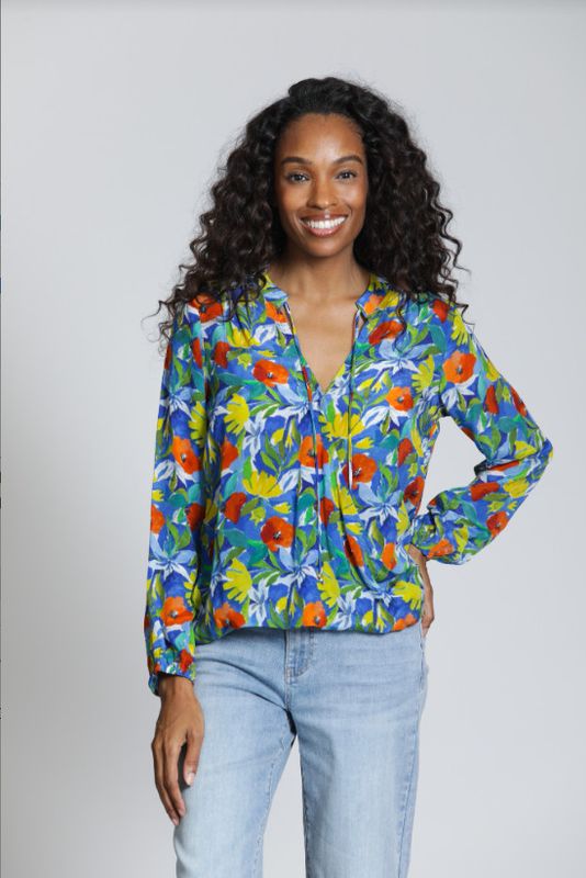 B-57P/C-430D Crossover Top withTassel