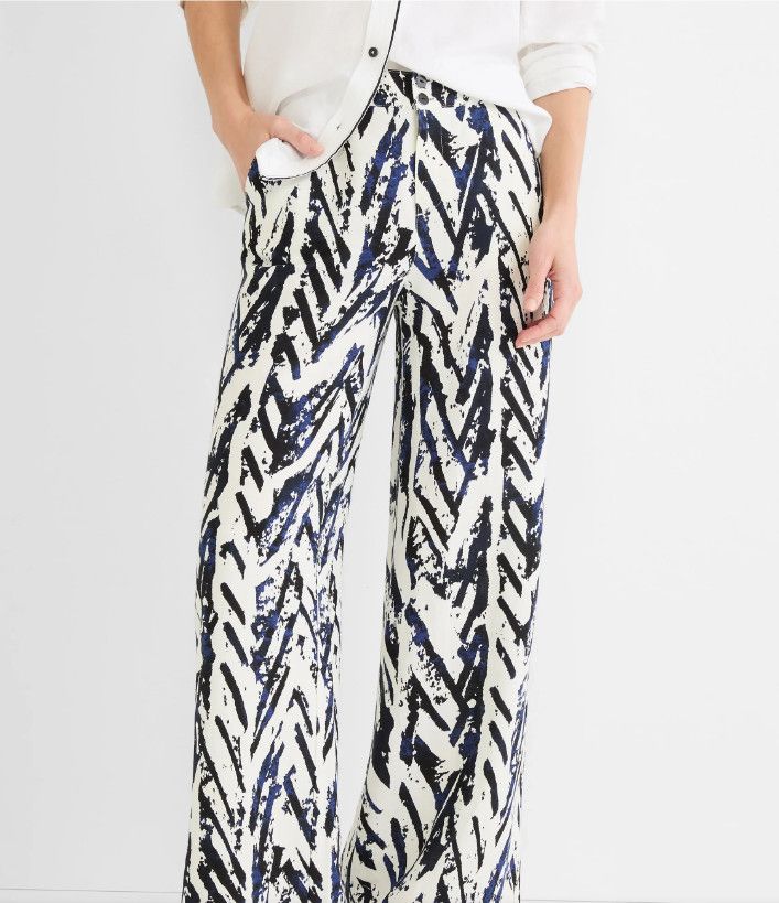 S261868 Nic + Zoe Linen Wide Leg Pant