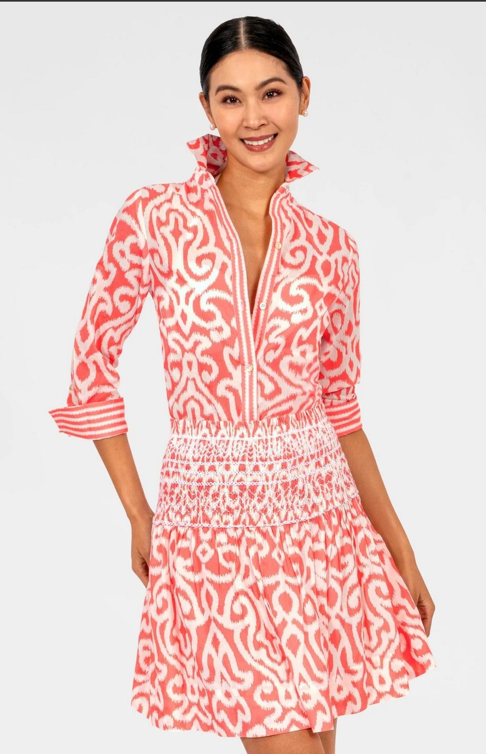 TPBFAB Gretchen Scott Arabesque Boyfriend Shirt