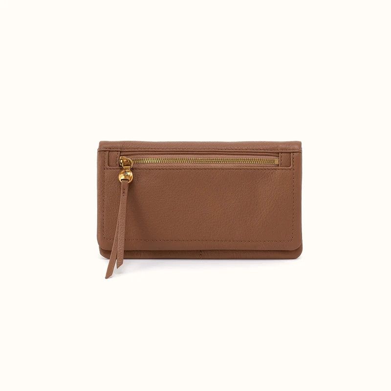 SO-81110TBRN Hobo Lumen Continental Wallet TIMBER BROWN