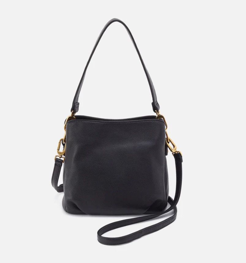 SO-82466BLK Hobo Starr Convertible Handbag BLACK