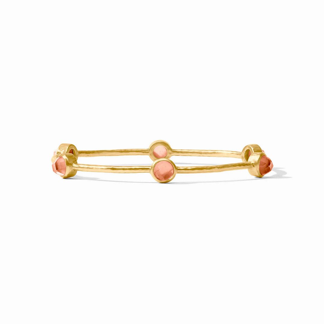 BG047GIMN-M Julie Vos Milano Luxe Bangle IR MELON