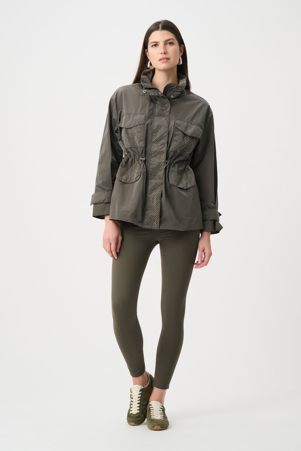 263633 Joseph Ribkoff Nylon Embellished Jacket