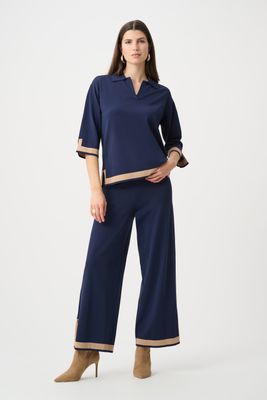 253909 Joseph Ribkoff Color Block Top